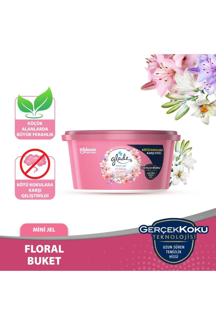 Glade Floral Buket 70 gr Mini Jel Oda Kokusu