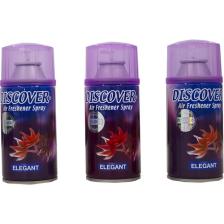 Dıscover Elegant Oda Kokusu 320 ml x 3 Adet Makinaya Uyumlu Sprey
