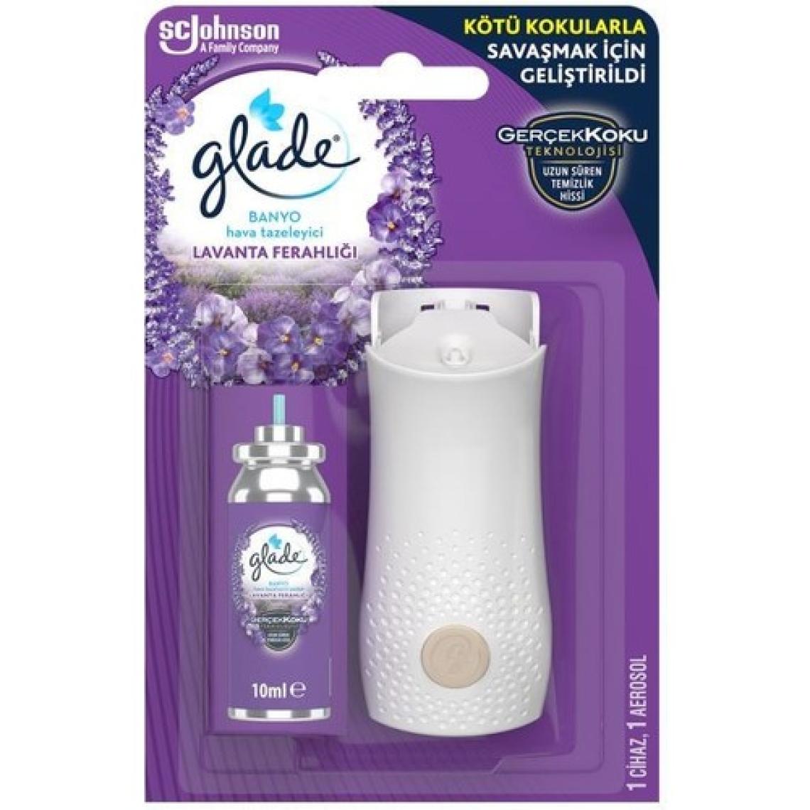 Glade Lavanta Ferahlığı 10 ml - Kötü Kokulara Karşı Etkili Banyo Oda Kokusu Yedek
