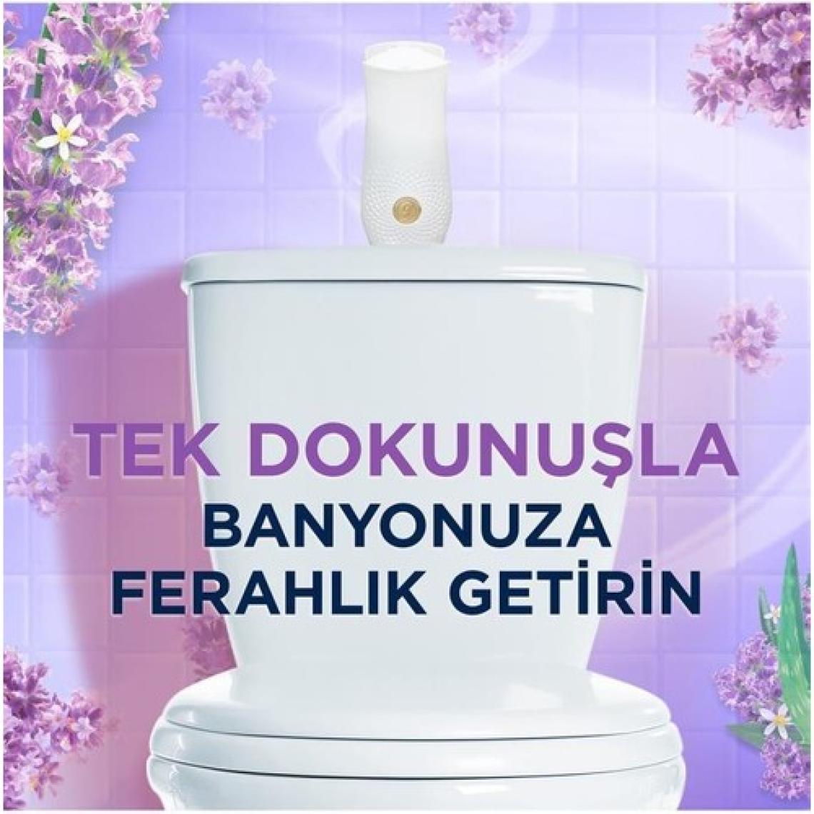 Glade Lavanta Ferahlığı 10 ml - Kötü Kokulara Karşı Etkili Banyo Oda Kokusu Yedek