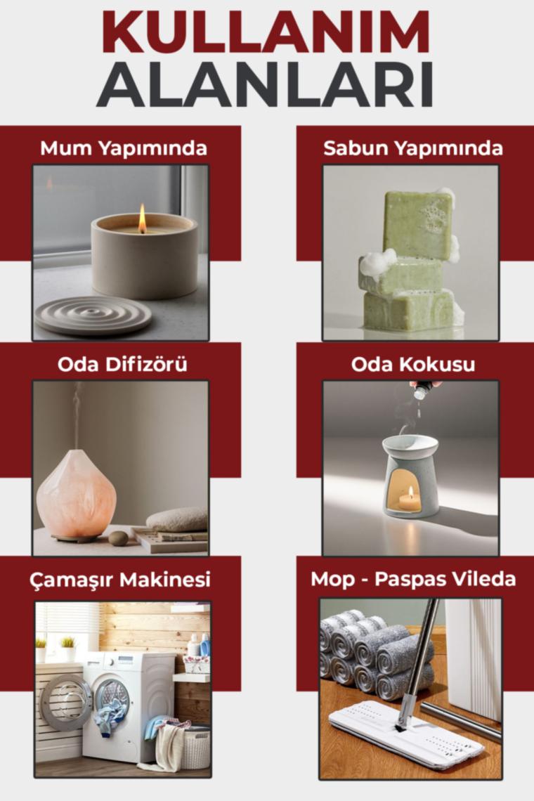Lofty Amber Romantik Uçucu Yağ Buhurdanlık Esansı Oda Kokusu Uçucu Esansiyel Yağ Buhur Yağı 100ML
