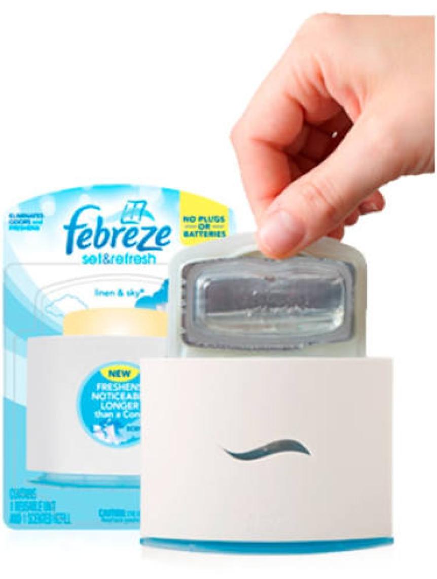 Febreze Hava Ferahlatıcı Non-Stop Oda Kokusu Lavanta Konforu 5,5 ml kk