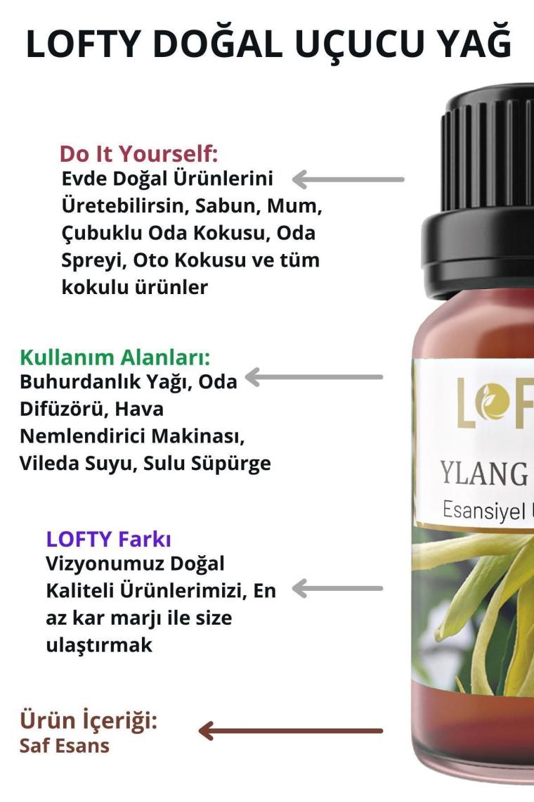 Lofty Kavun Uçucu Yağ Buhurdanlık Esansı Oda Kokusu 10 ml