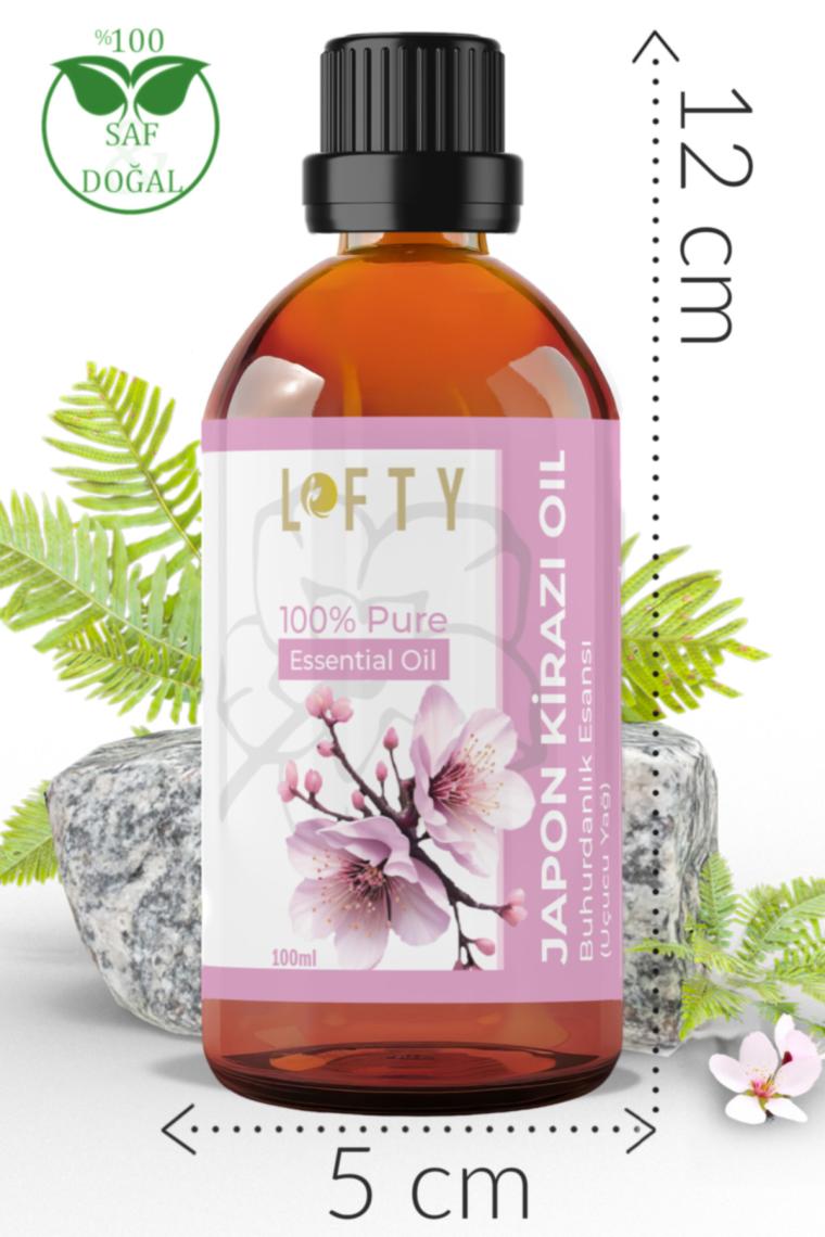 Lofty Japon Kiraz Çiçeği Uçucu Yağ Buhurdanlık Esansı Oda Kokusu Uçucu Esansiyel Yağ Buhur Yağı 100ML