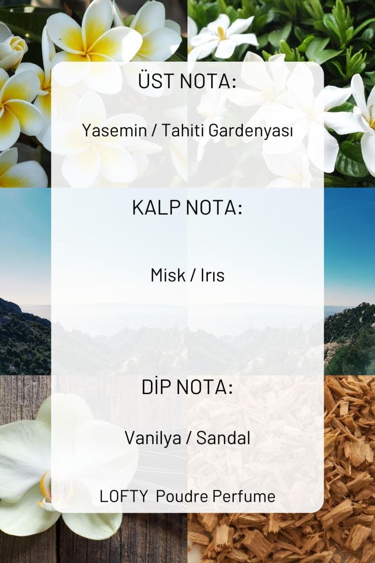 Lofty Pudra Oda ve Çamaşır Spreyi Oda Parfümü, Oda Kokusu, Koku Giderici Poudre Perfume 500ML