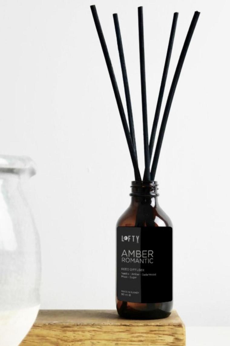 Lofty Amber Romantik Bambu Çubuklu Oda Kokusu 50 ml