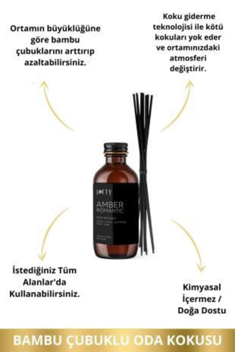 Lofty Amber Romantik Bambu Çubuklu Oda Kokusu 50 ml