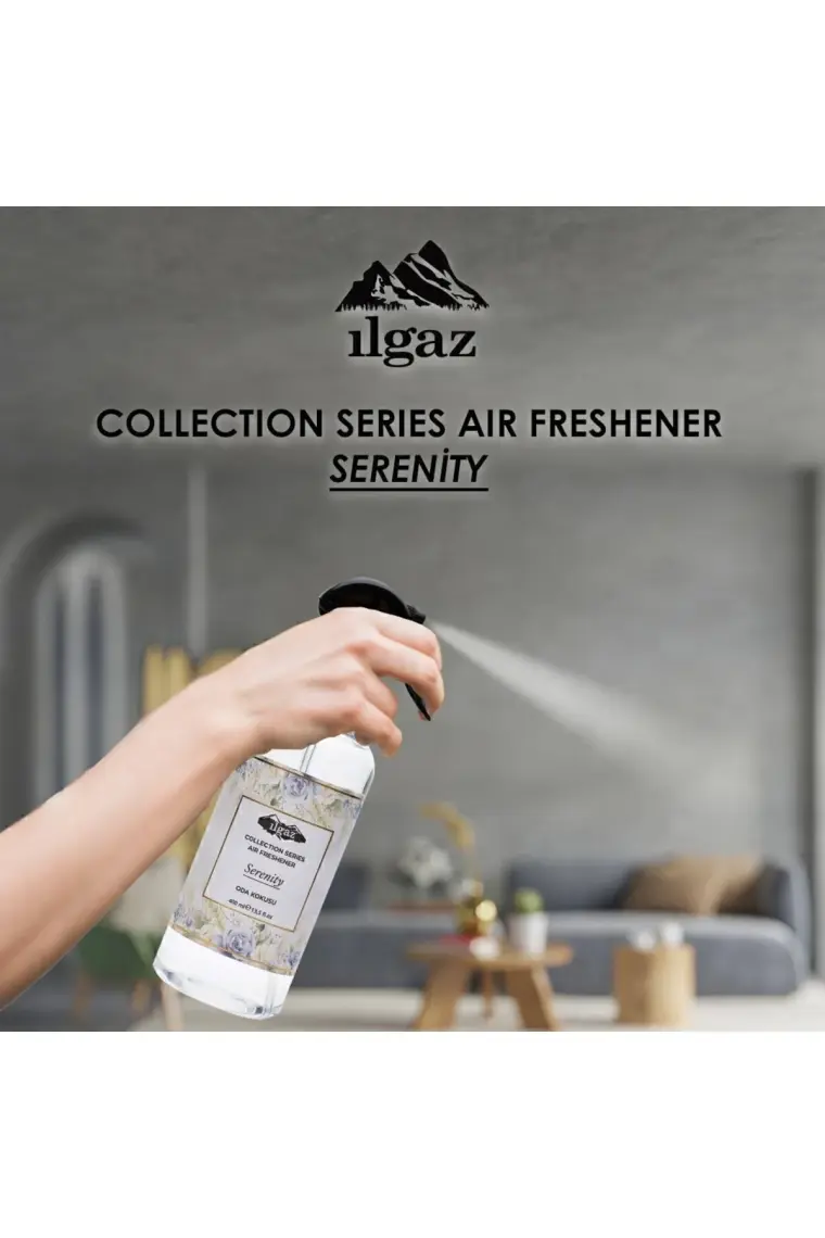 Ilgaz Serenity Sprey Oda Parfümü 400 ML