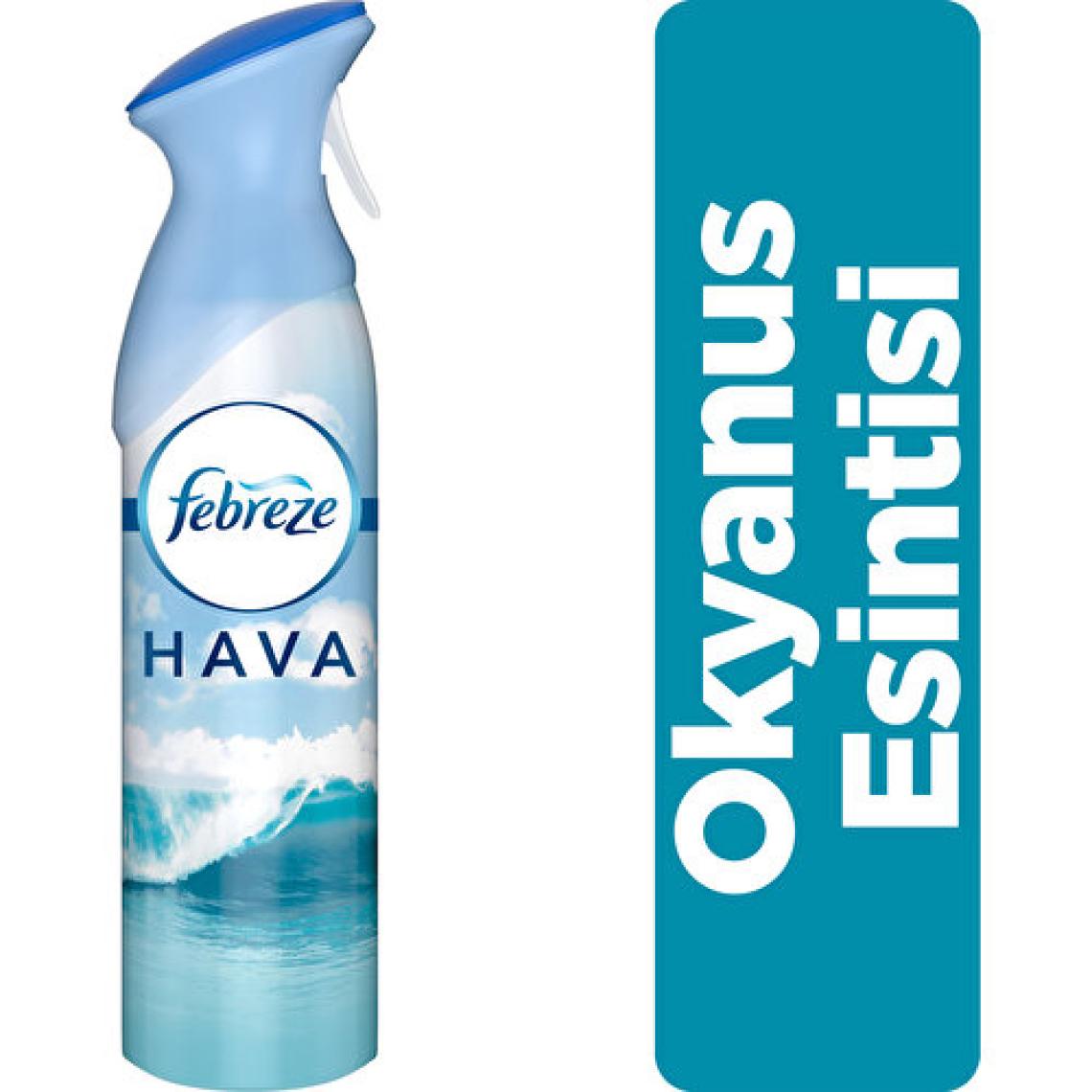 Febreze Aerosol Okyanus Esintisi 300 ml Oda Kokusu