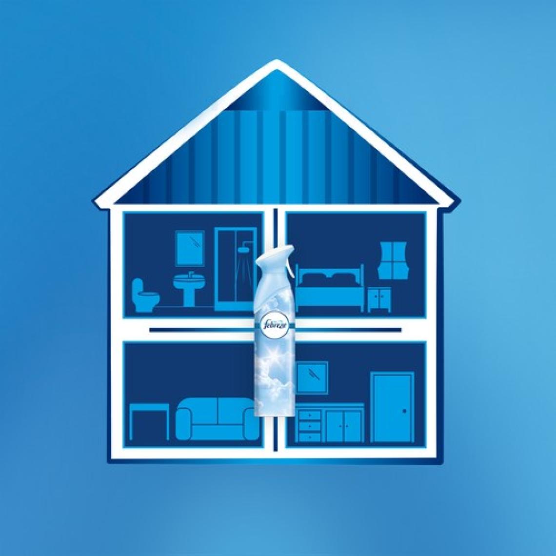 Febreze Aerosol Okyanus Esintisi 300 ml Oda Kokusu