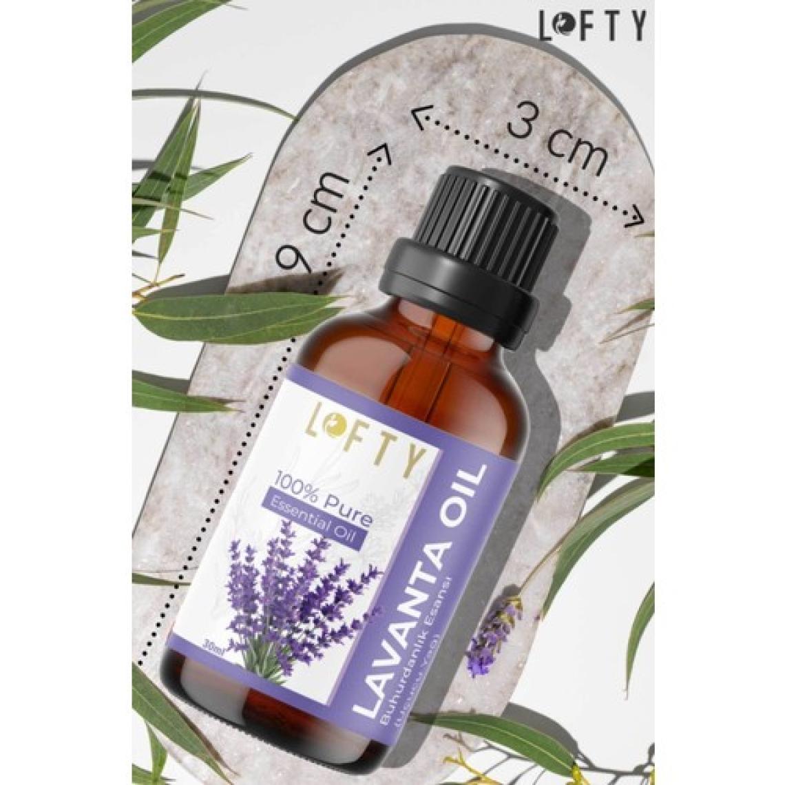 Lofty Lavanta  Uçucu Yağ  Buhurdanlık Esansı Konsantre Oda Kokusu  Esans Buhur Yağı 30ML