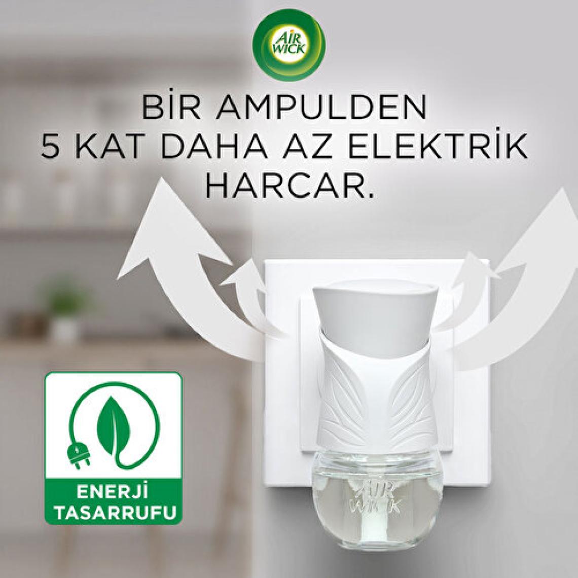 Air Wick Elektrikli Kit Oda Kokusu Temizliğin Esintisi ( 1 Adet Cihaz + 1 Adet Yedek Şişe )