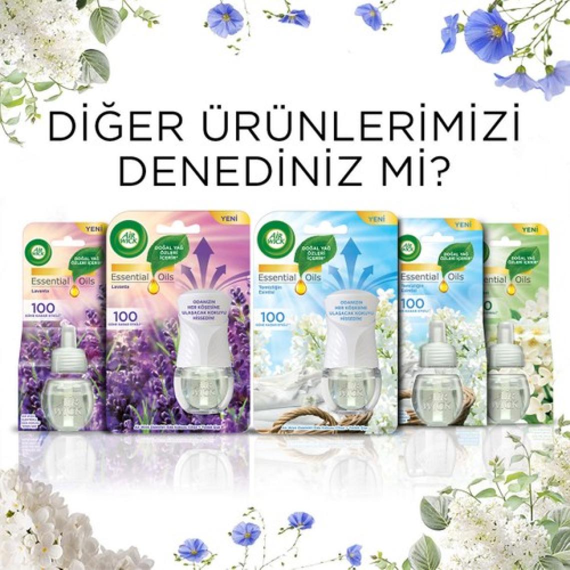 Air Wick Elektrikli Kit Oda Kokusu Temizliğin Esintisi ( 1 Adet Cihaz + 1 Adet Yedek Şişe )