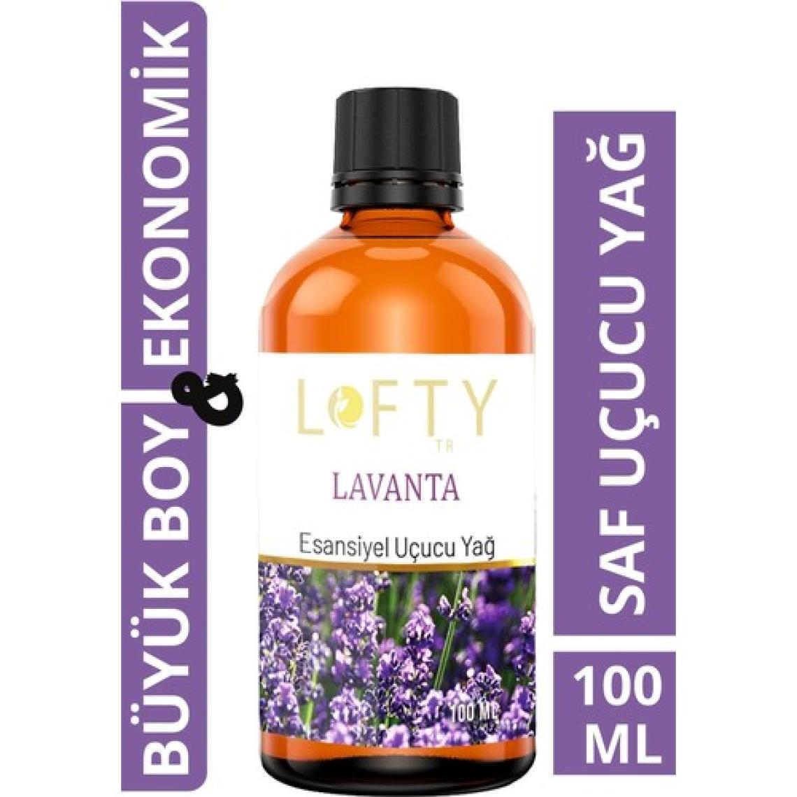 Lofty Lavanta Uçucu Yağ Buhurdanlık Esansı Oda Kokusu Uçucu Esansiyel Yağ Buhur Yağı 100ML