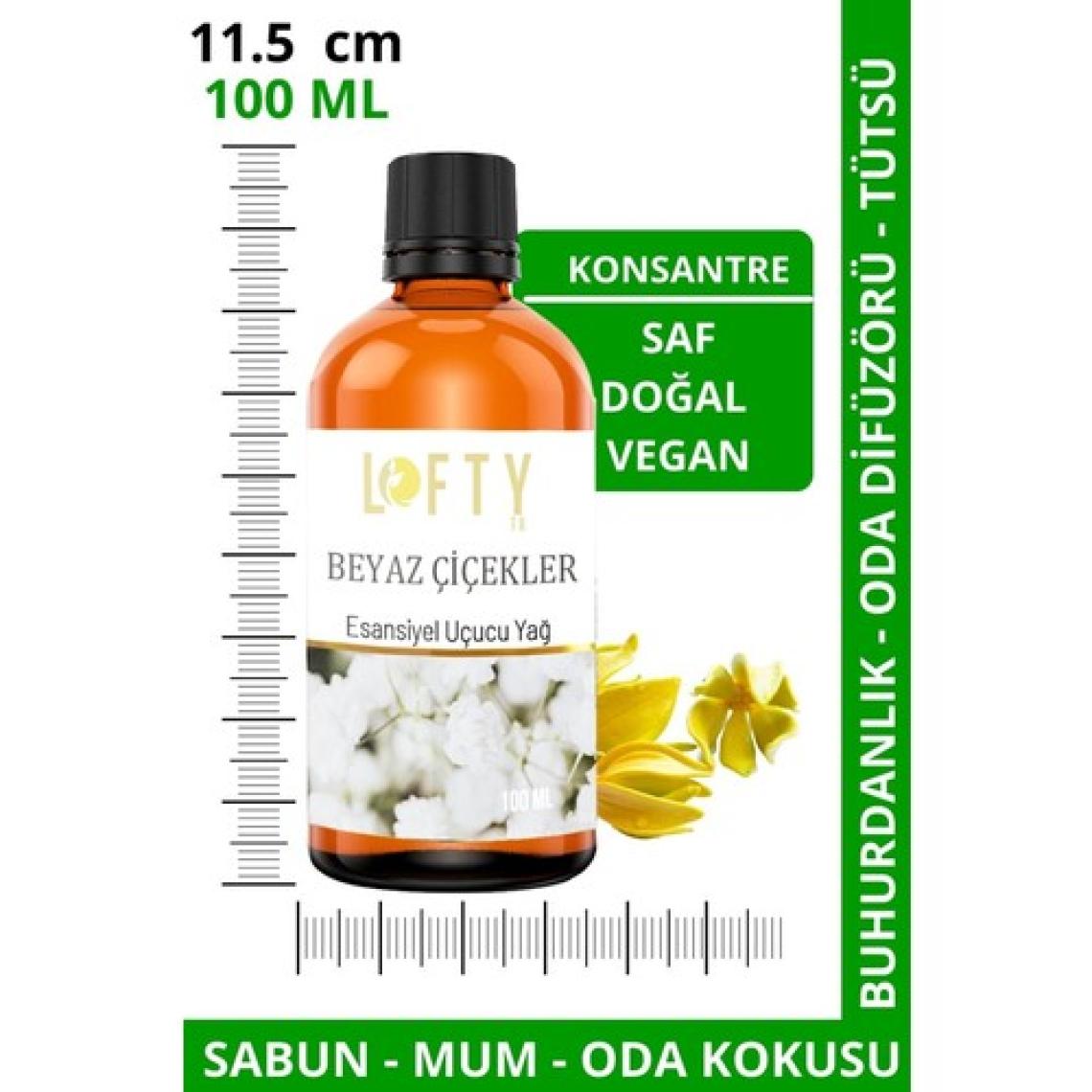 Lofty Lavanta Uçucu Yağ Buhurdanlık Esansı Oda Kokusu Uçucu Esansiyel Yağ Buhur Yağı 100ML