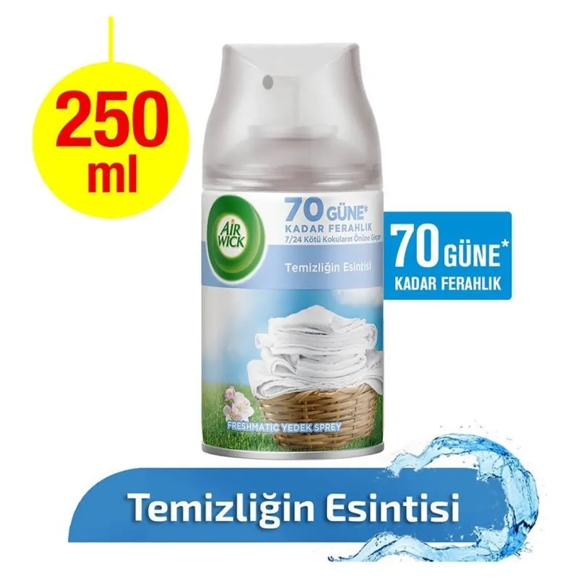 Airwick Freshmatic Yedek Sprey 250ml Temizliğin Esintisi