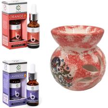Beuta Lavanta Yağı 20 ml + Beuta Portakal Yağı 20 ml + Seramik Buhurdanlık