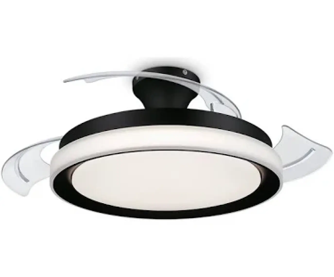 Philips Bliss Tavan Vantilatörü Açılır/kapanır Kanatlı, Kumandalı, Sarı/beyaz Işık, Siyah Renk, 28W+35W