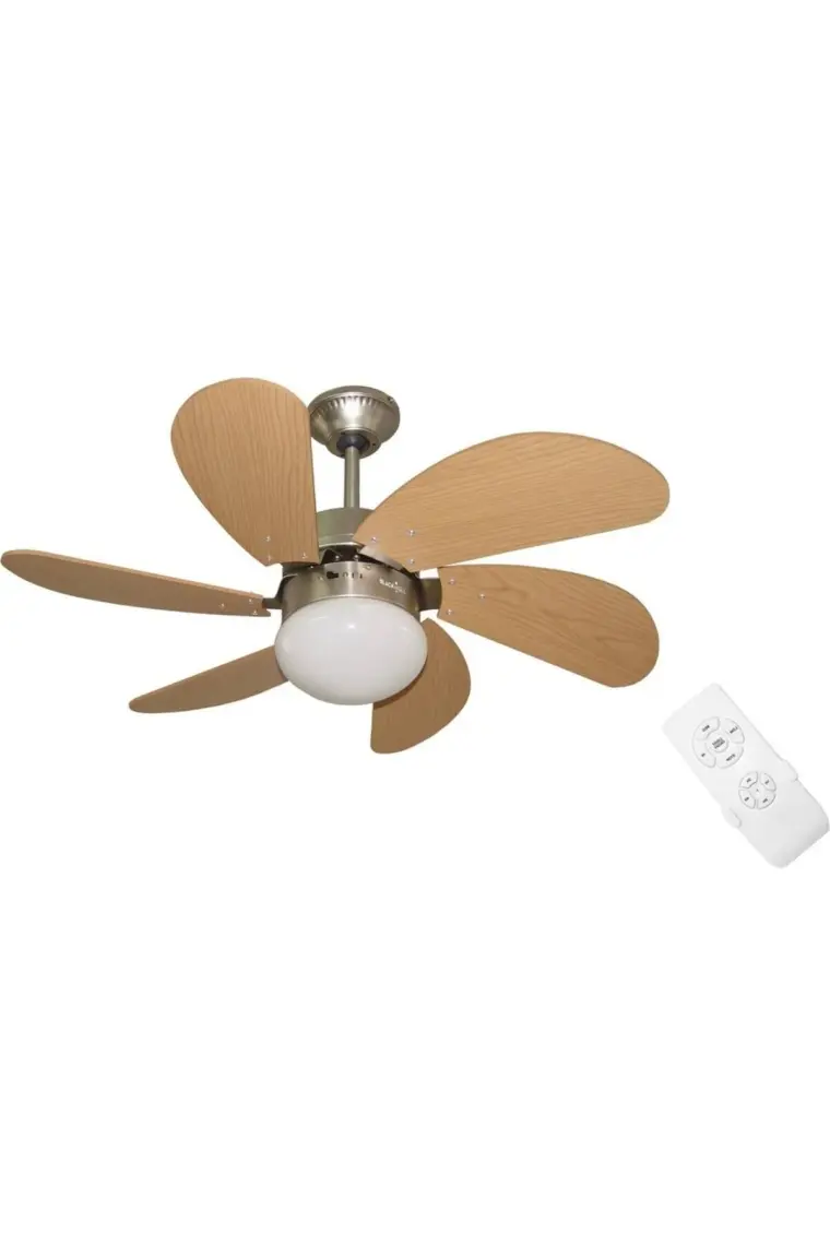 Blackwell 6 Mdf Kanat Lambalı Tavan Vantilatörü Ahşap