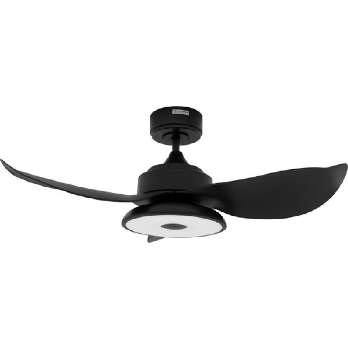 Alsanfan Melodi Siyah Bluetooth Hoparlörlü RGB LED Aydınlatmalı  91CM Tavan Vantilatörü
