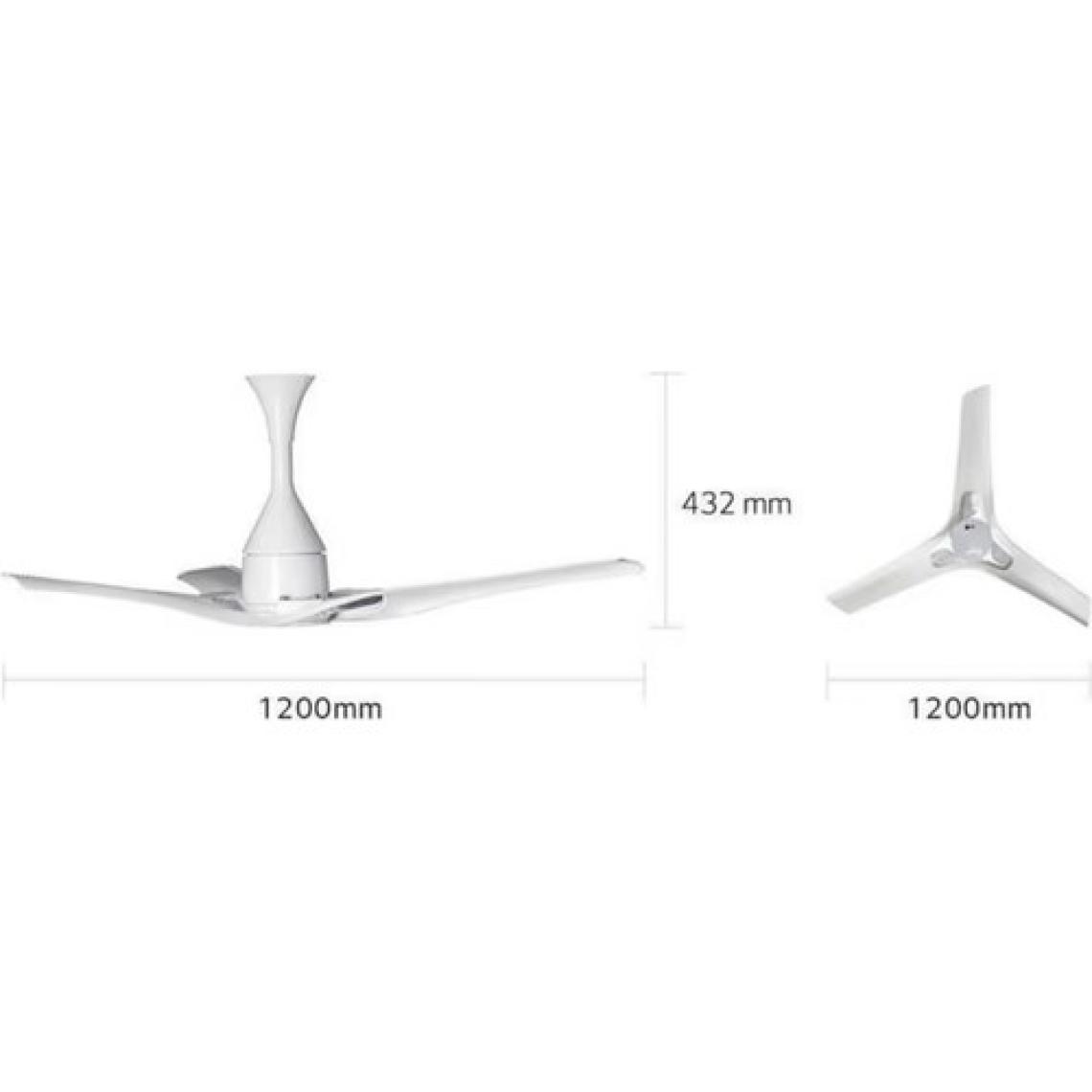 Lg Wi-Fi Dual Wing Uzaktan Kumandalı Sessiz Tavan Vantilatörü