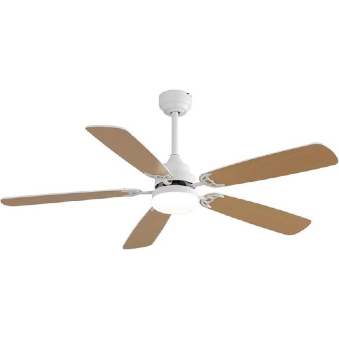 Fancium DKF-510 Ceviz LED Aydınlatmalı Uzaktan Kumandalı Tavan Vantilatörü
