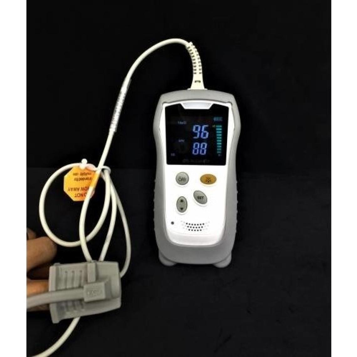 Contec El Tipi Pulse Oksimetre Prematüre Yenidoğan Çocuk Yetişkin Uyumlu Pilli Model