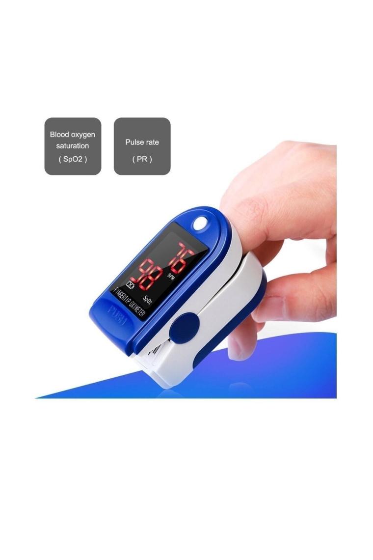 Pulse Oksimetre Parmak Tipi Nabiz Oksijen