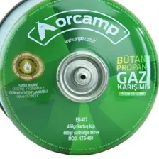 Orcamp KTS-450 Gaz Kartuşu Tekli