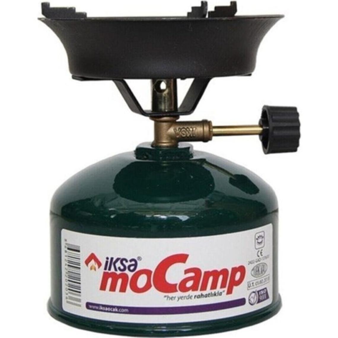 Iksa Mocamp Gaz ile Çalışan Taşınabilir Pratik Kamp ve Piknik Ocağı Yeşil