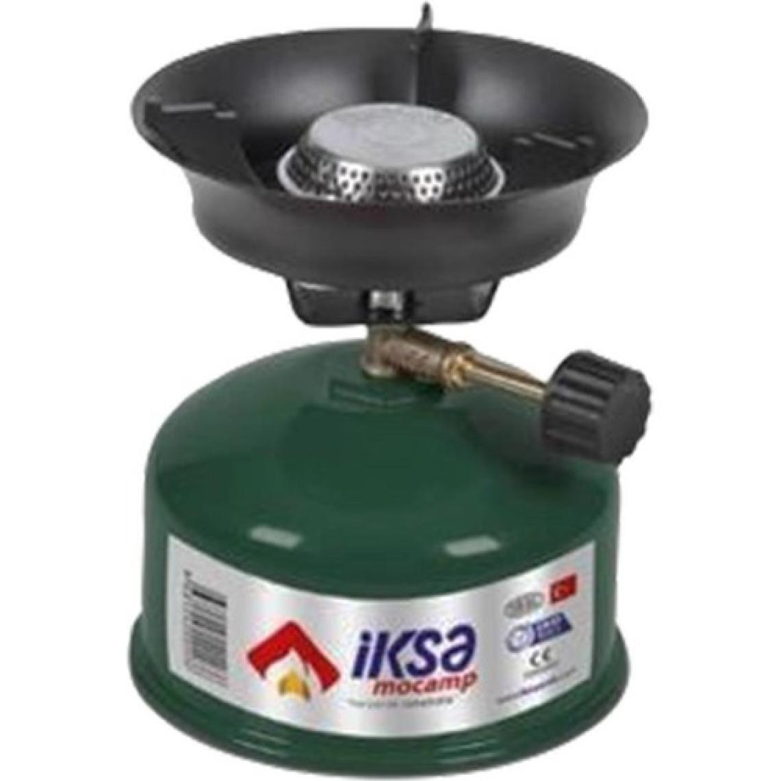 Iksa Mocamp Gaz ile Çalışan Taşınabilir Pratik Kamp ve Piknik Ocağı Yeşil