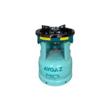 Aygaz Mini Ocak Yeşil Yeni (Barbekü Uyumlu Çakmaksız ) + Mini Çanta + Mini Altlık + Mini Tüp