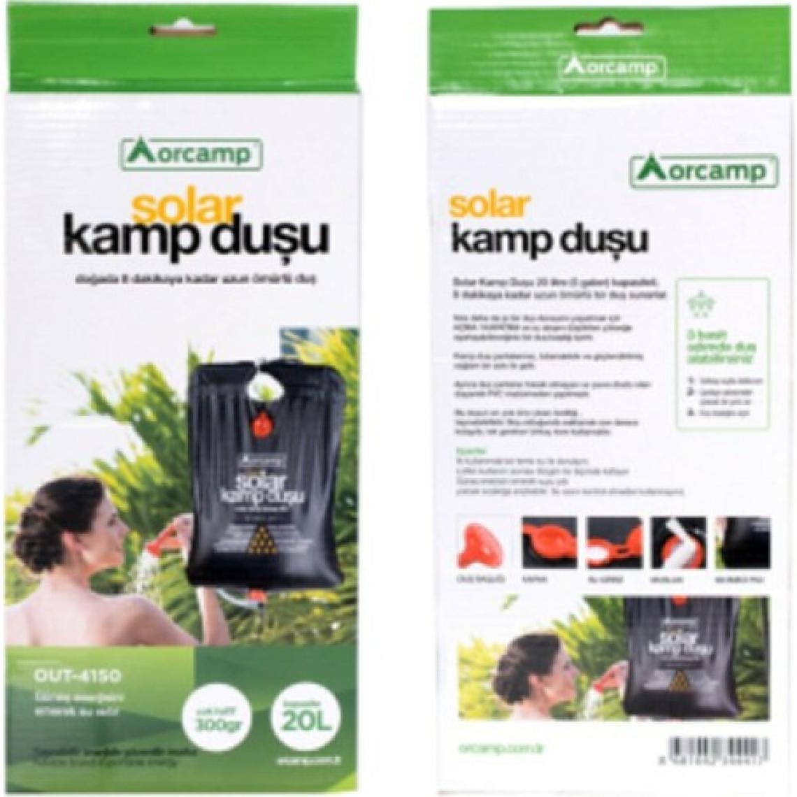 Orcamp Solar  Kamp Duş 20 Lt