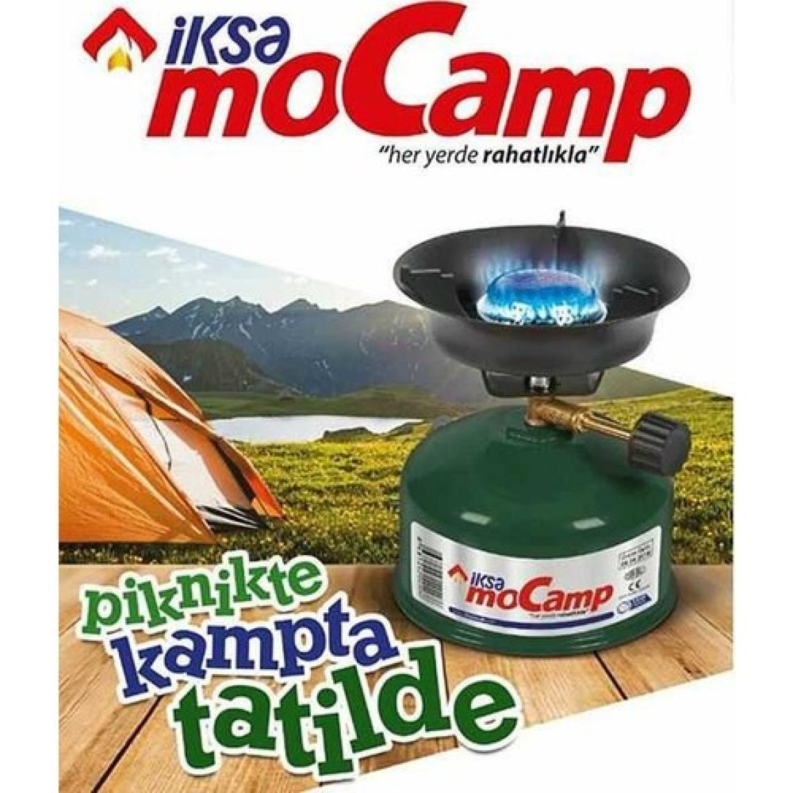 Iksa Mocamp Çakmak Gazlı Pratik Kamp Ocağı+1 Adet Çakmak Gazı