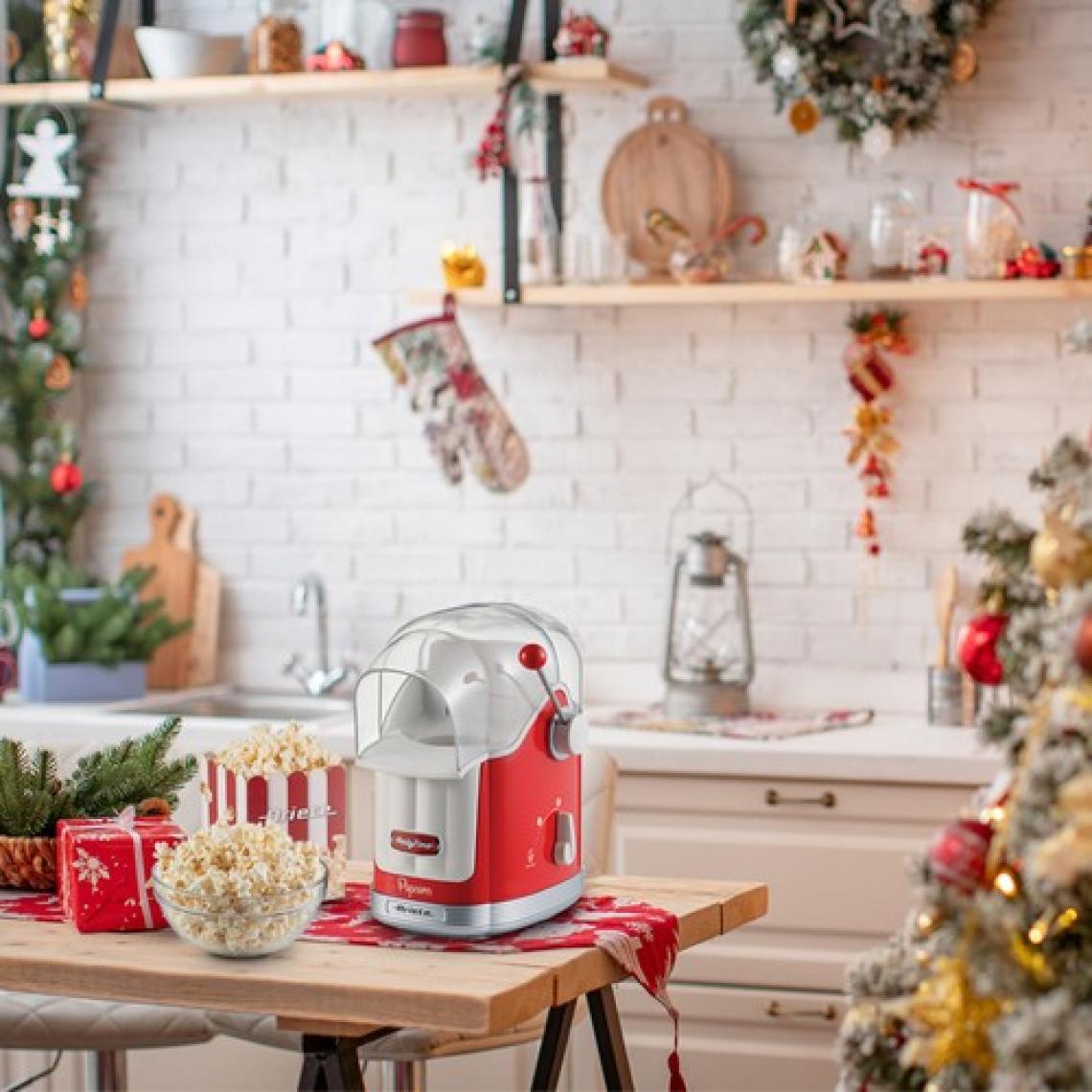 Ariete Party Time Rosso Kırmızı 2956 Patlamış Mısır Makinesi