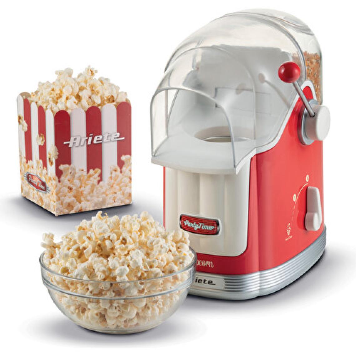 Ariete Party Time Rosso Kırmızı 2956 Patlamış Mısır Makinesi
