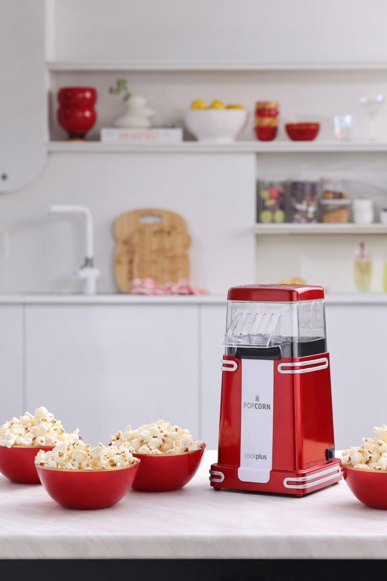 Cookplus Retro Popcorn Makinesi Middle
