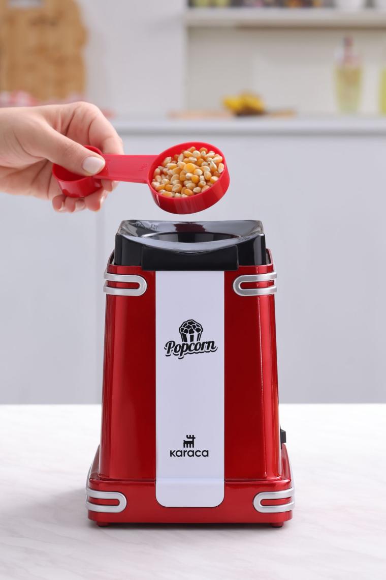 Retro Popcorn Makinesi Küçük