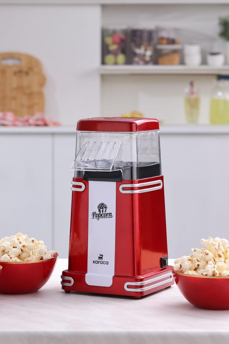 Retro Popcorn Makinesi Küçük