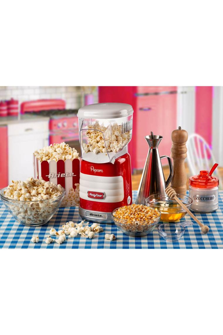 ARIETE PARTY TIME POPCORN MAKİNESİ - KIRMIZI