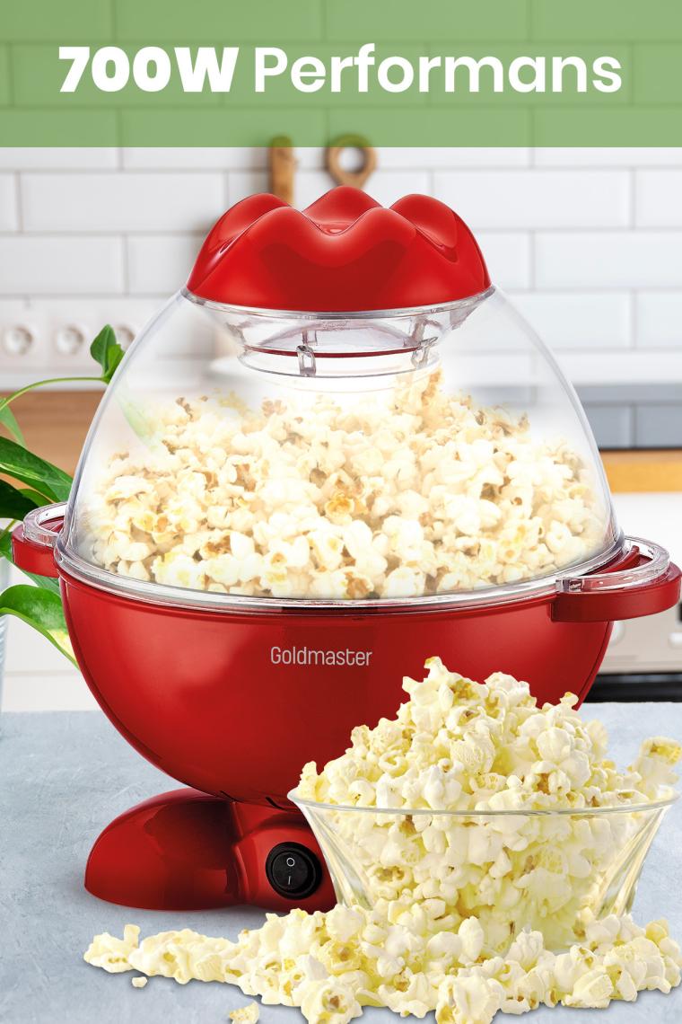 Patpat Geniş Hazneli Yağlı Yağsız Mısır Patlatma Pop Corn Makinesi
