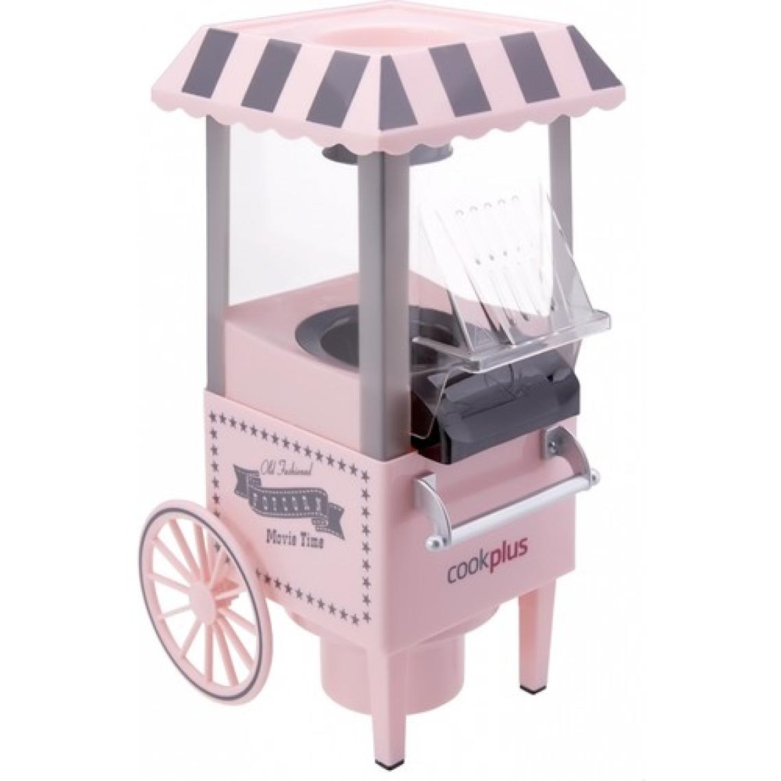 Cookplus Mutfaksever Pembe Mısır Patlatma Popcorn Makinesi