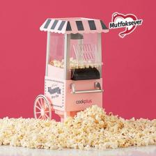 Cookplus Mutfaksever Pembe Mısır Patlatma Popcorn Makinesi