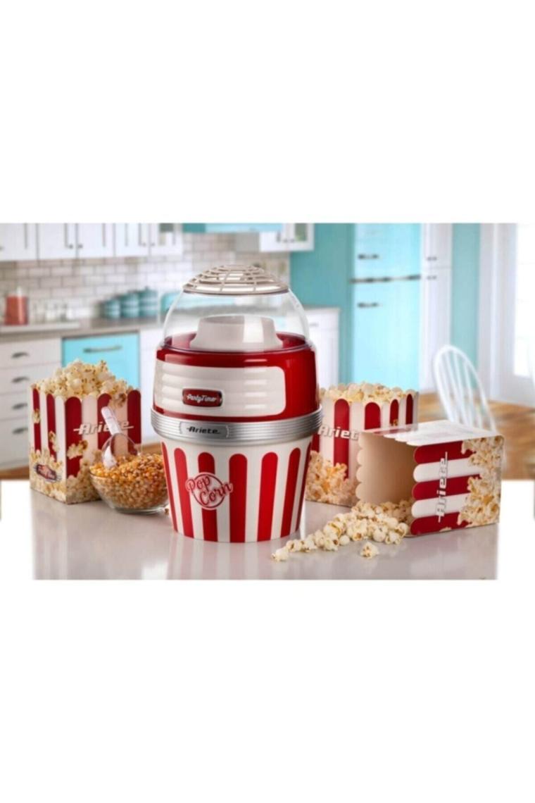 Ariete Party Time Rosso XL Kırmızı 2957 Patlamış Mısır Makinesi