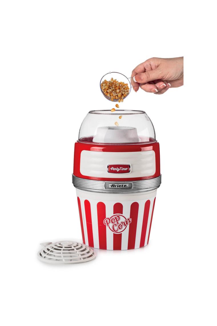 Ariete Party Time Rosso XL Kırmızı 2957 Patlamış Mısır Makinesi