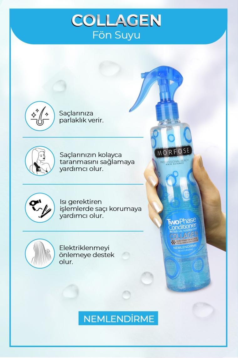 Mavi Kolajen İçerikli Fön Suyu 400 ml