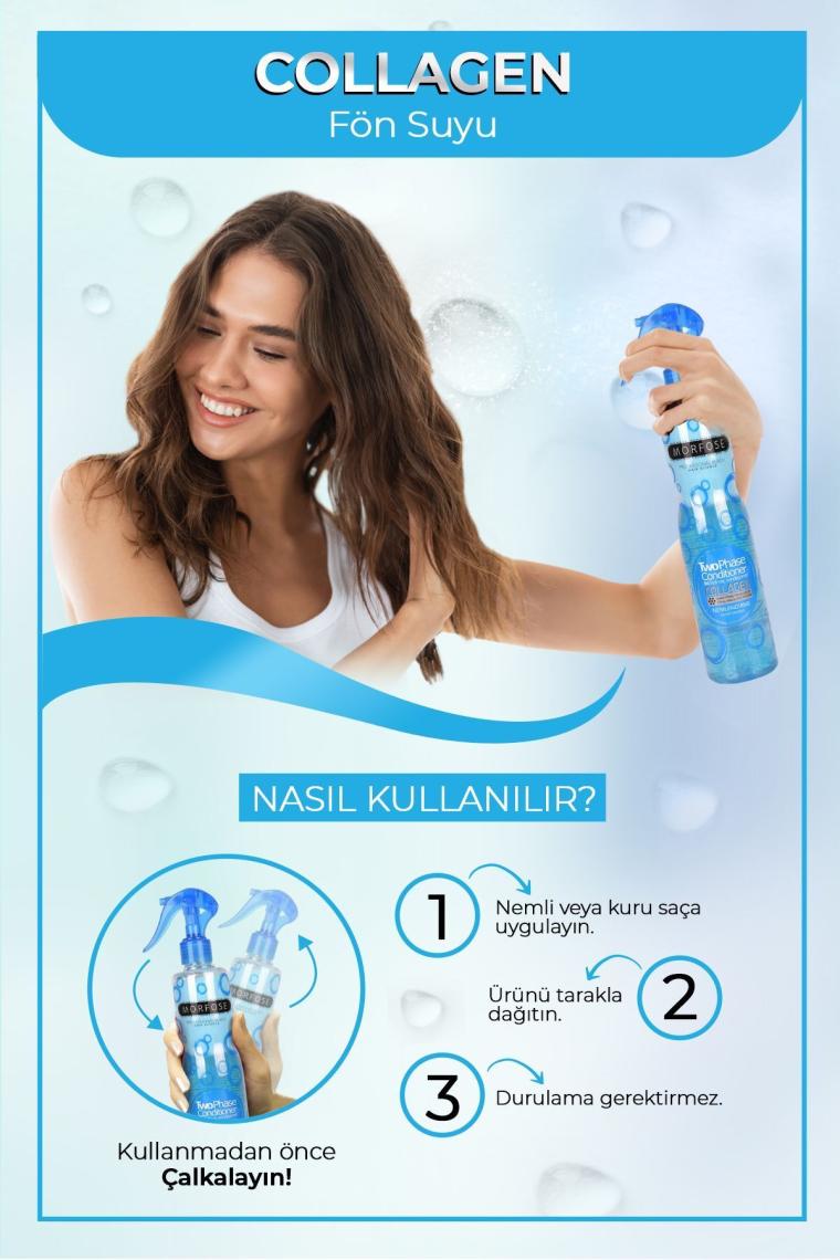 Mavi Kolajen İçerikli Fön Suyu 400 ml