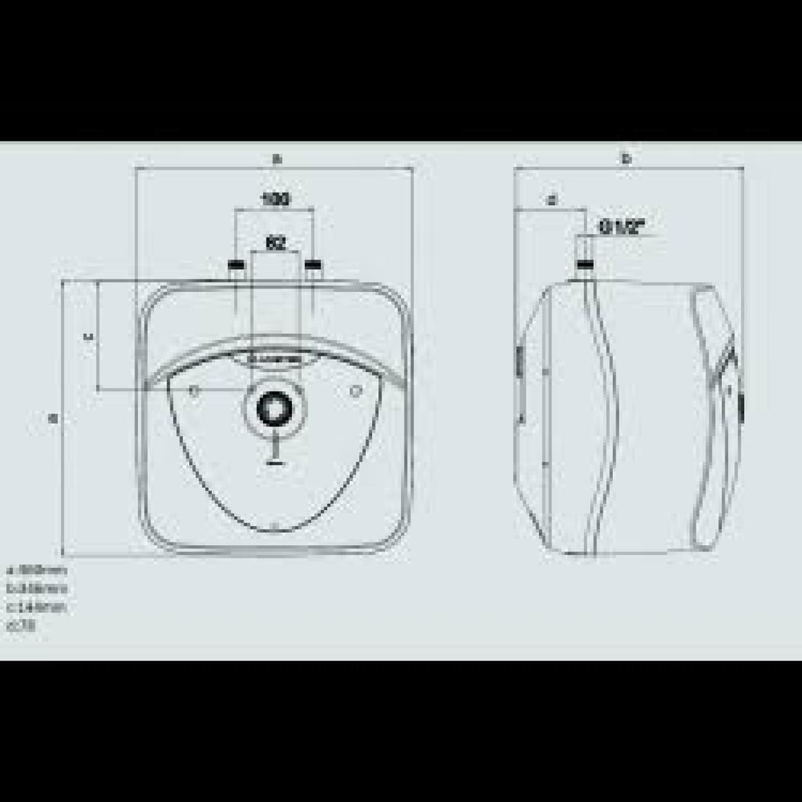 Ariston Thermo Andrislux 15/5 Tezgah Üstü Termosifon 15 Litre
