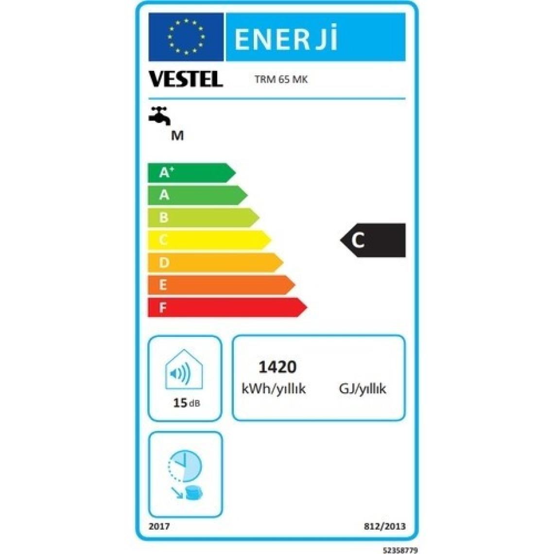 Vestel TRM 65 MK Termosifon
