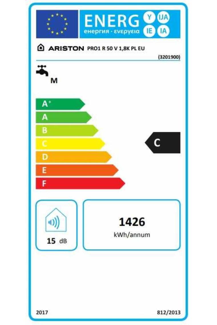 Ariston Thermo  Pro1 R 50 Litre 1,8k Pl Eu Silindirik Termosifon